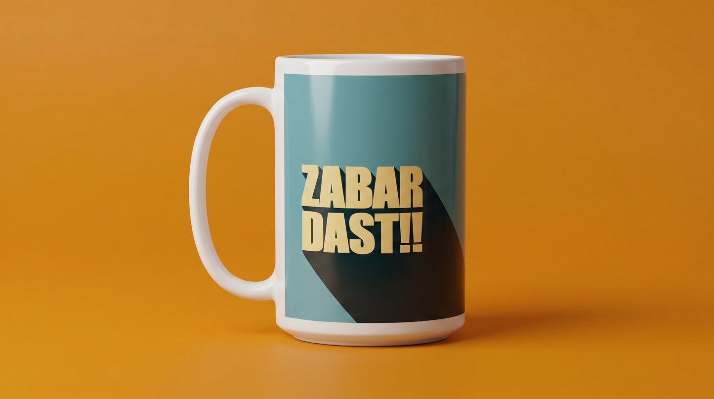 Zabar Dast!!, 15oz Ceramic Mug